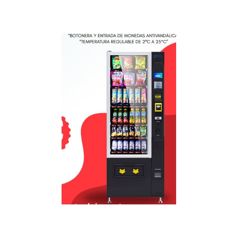 MAQUINA DE SNACKS MULTIPRODUCTO NUEVA Y CON GARANTÍA. OFERTA HASTA FIN DE EXISTENCIAS